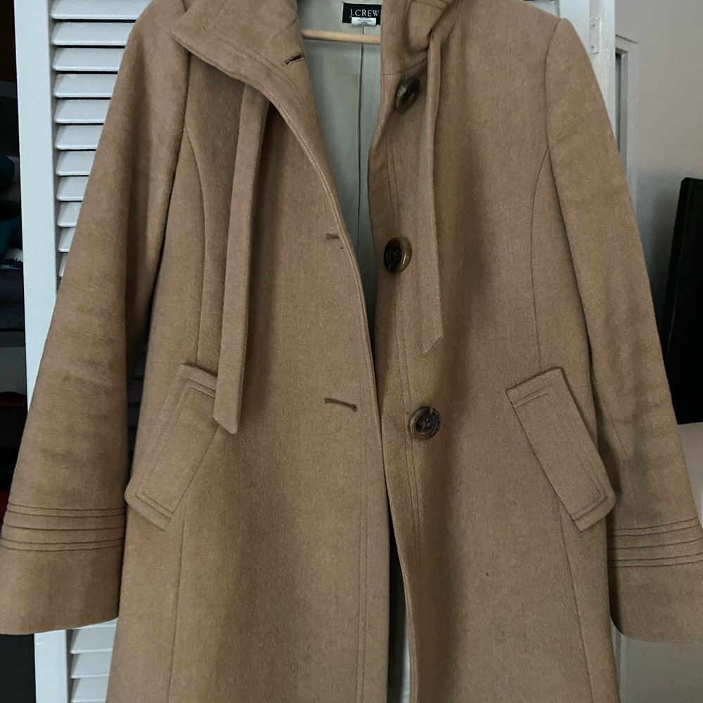 Jcrew wool cashmere Carrie coat